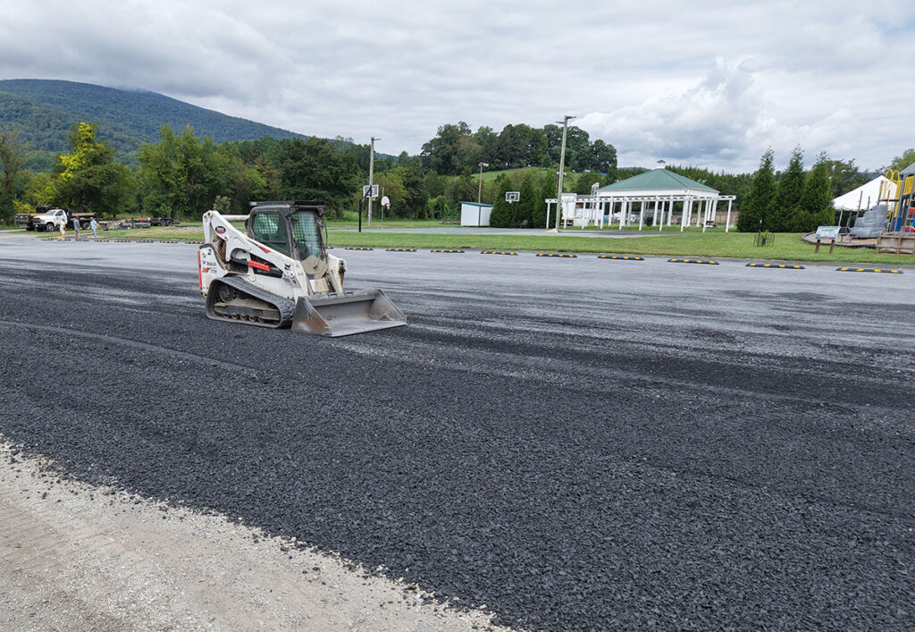 Gravel Parking Lot Application